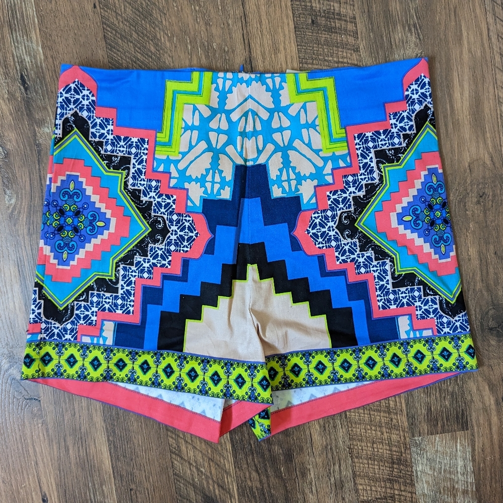 High waisted party shorts